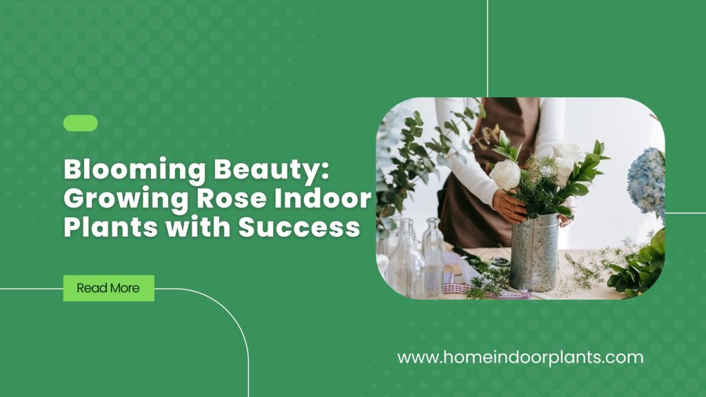 Blooming Beauty Growing Rose Indoor Plants with Success